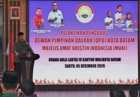 Pjs Wako Batam Hadiri Pelantikan DPD MUKI Kota Batam Pjs Wako Batam Hadiri Pelantikan DPD MUKI Kota Batam