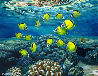pinturas-con-peces-al-oleo-esencia-marina cuadro-peces-imágenes-marinas