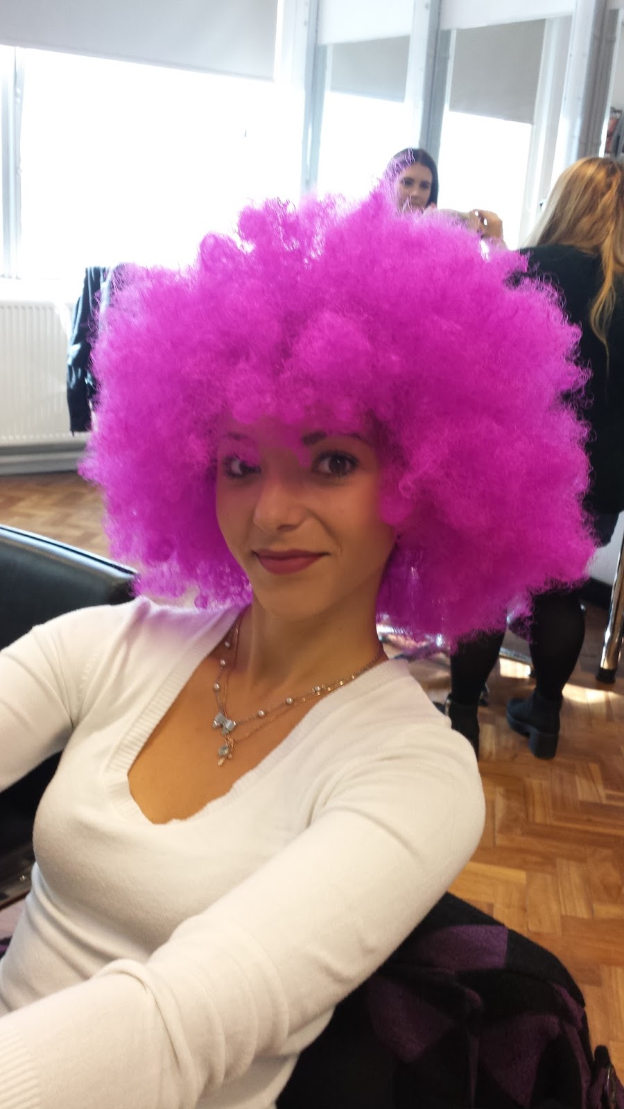 Wig Wonderland Putting on an acrylic wig