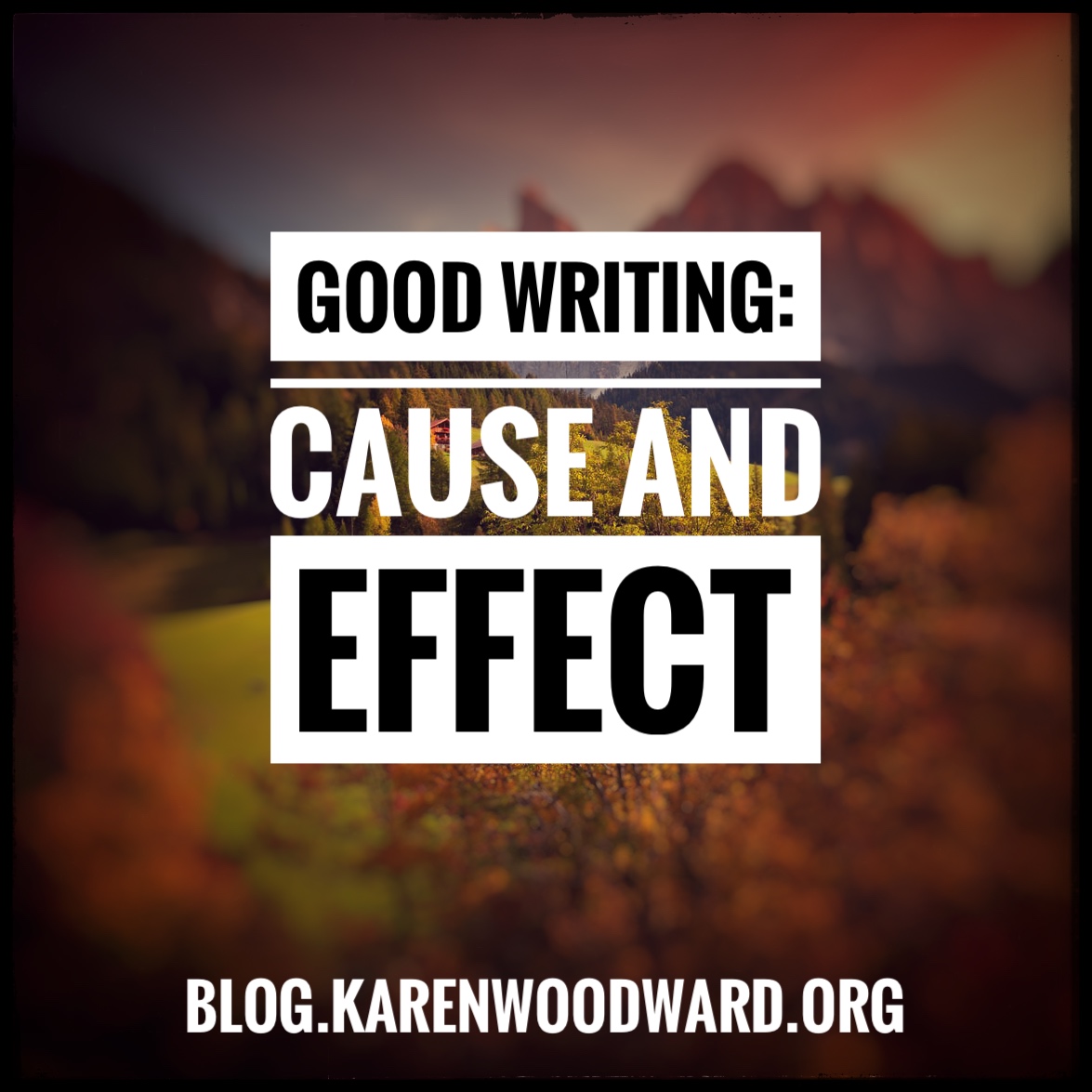 writing for a cause