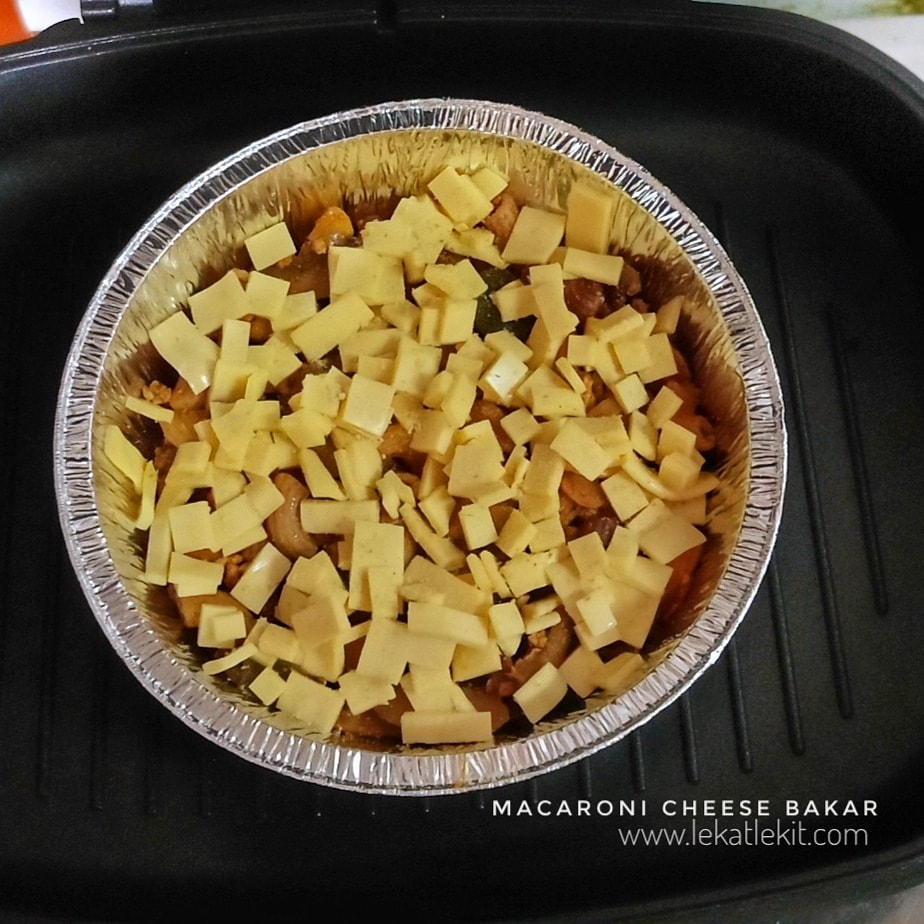 RESEPI MUDAH MACARONI CHEESE BAKAR TANPA OVEN LEKAT LEKIT STORY