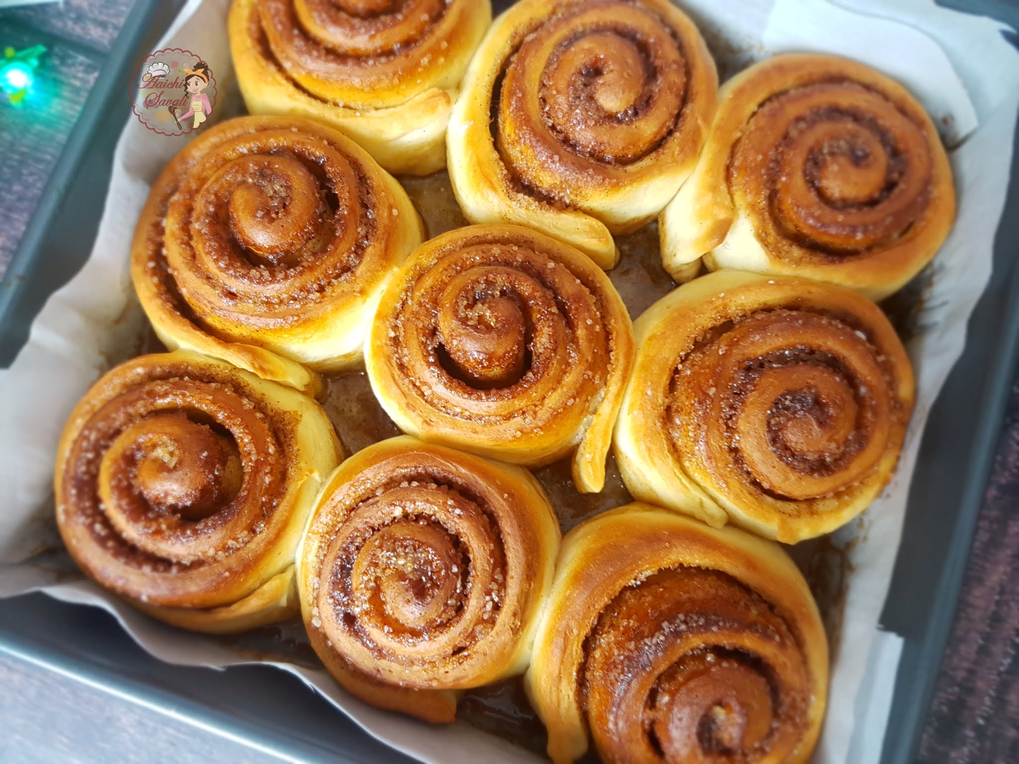 Quick and Best Homemade Eggless Cinnamon Rolls Recipe Air Fryer Soft