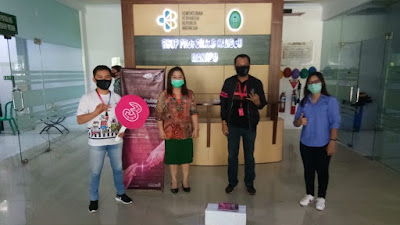 3 Indonesia Sediakan Kuota Internet Gratis 25 GB untuk Pasien, Relawan dan Tenaga Medis di RS Prof Kandou Manado