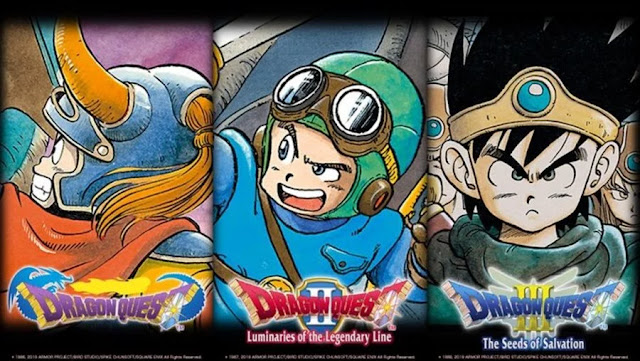Dragon Quest I+II+III Collection (Switch) tem capa revelada