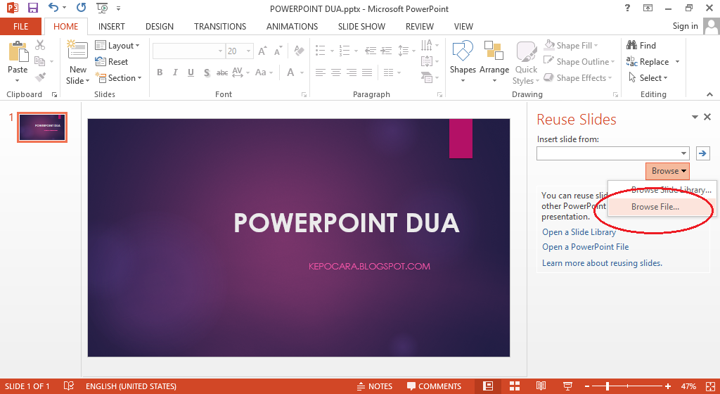Cara Menggabungkan File Ppt Powerpoint Menjadi Satu Kepo Cara