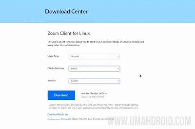 Download Zoom Linux Terbaru