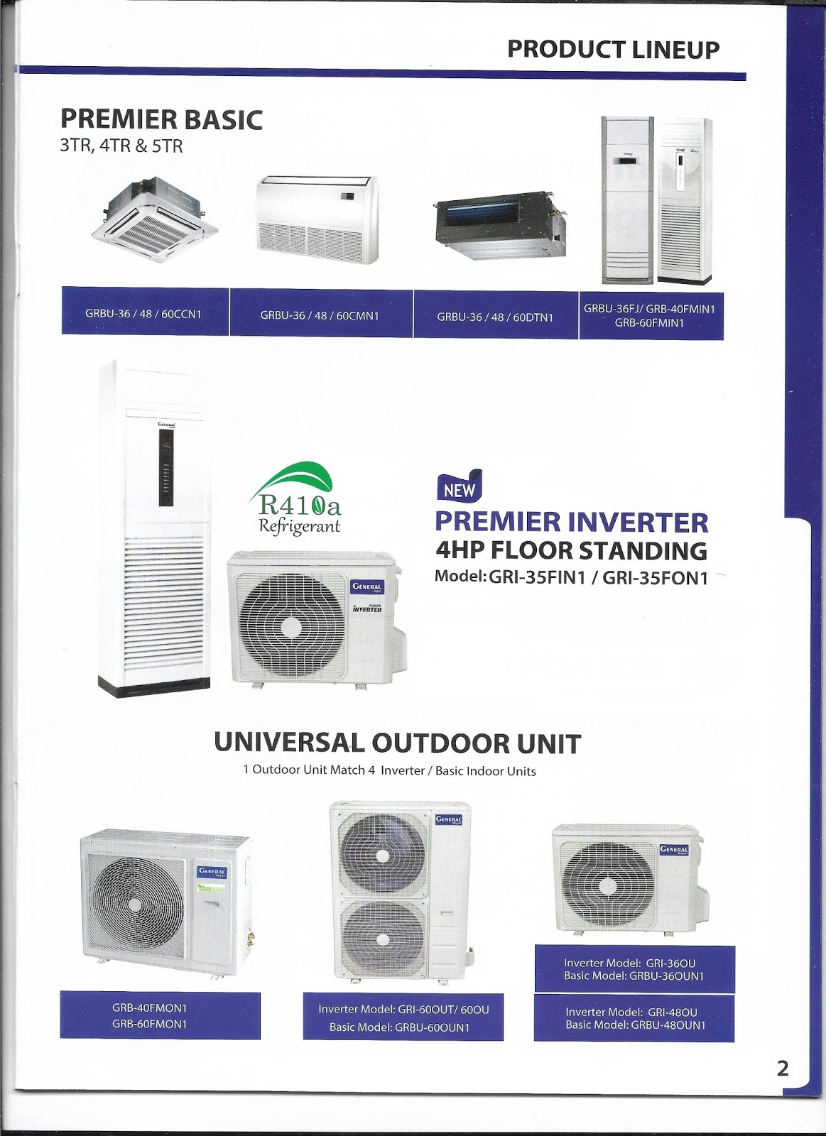 GENERAL ROYAL AIR CONDITIONERS