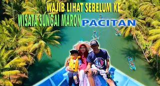 wisata pacitan sungai maron