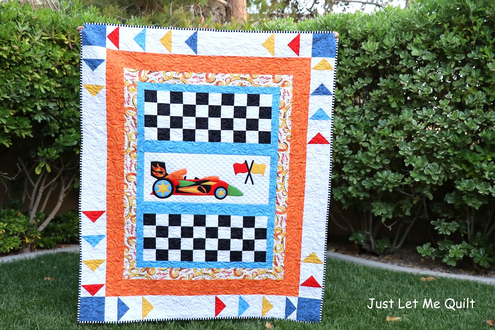 Just Let Me Quilt The Race Is On With Riley Blake Designs Hot Wheels