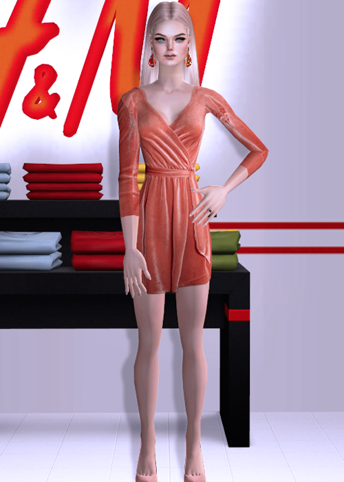 QuadradoSims H&M COCKTAIL DRESSES