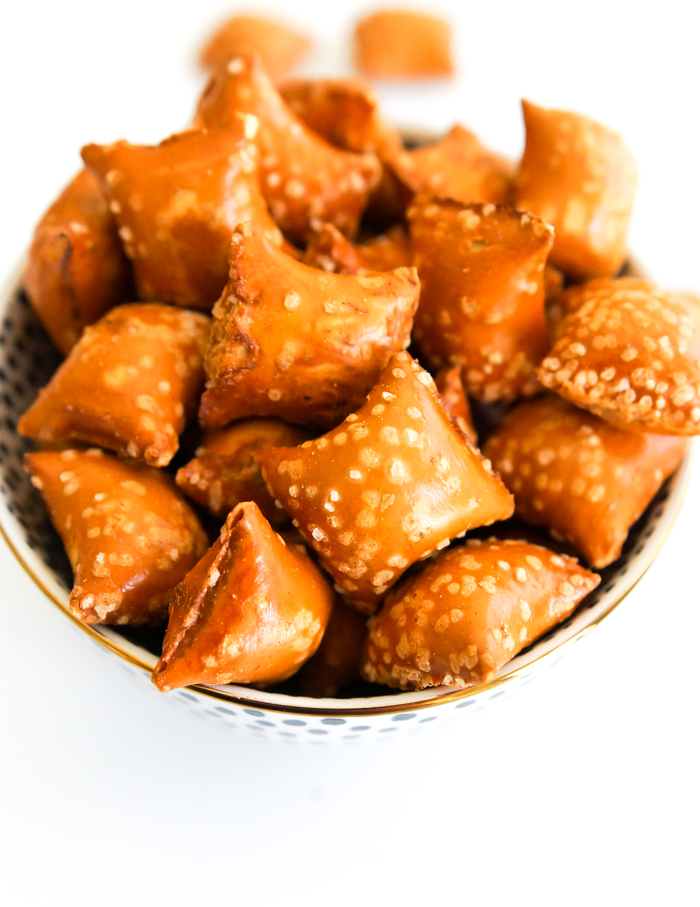 Trader Joe's Almond Butter Filled Pretzel Nuggets Review Sweet on