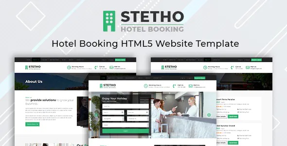 Best Hotel Booking Multipage HTML5 Template