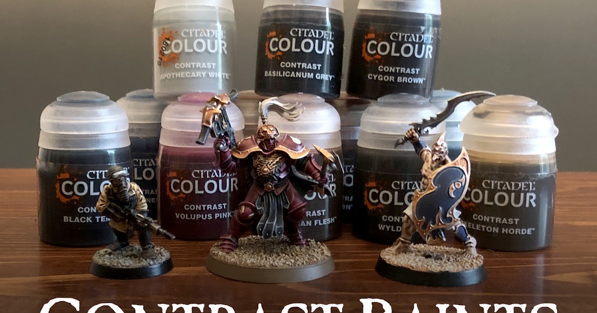 Mengel Miniatures Contrast Paints Initial Thoughts