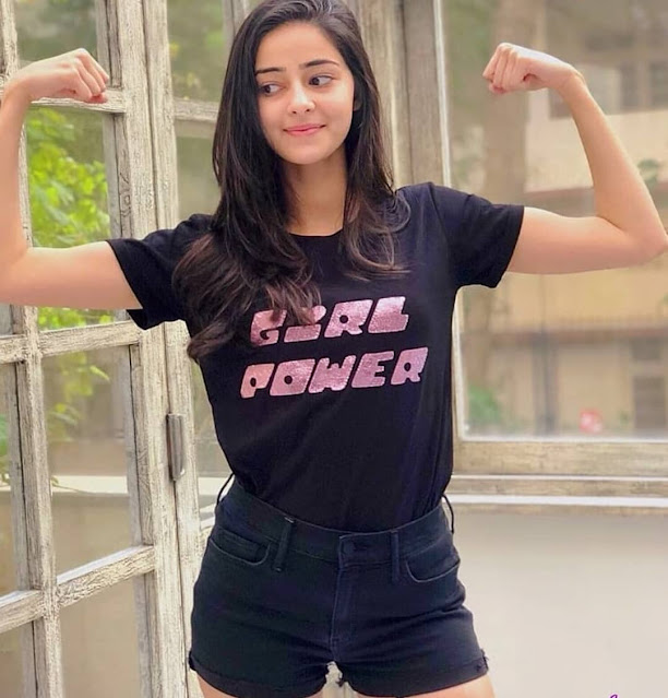 Cute Ananya Pandey Latest Stills - South Indian Actress Actress Trend