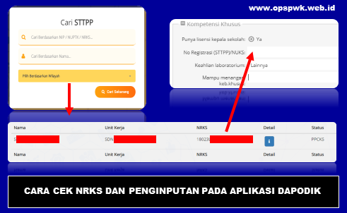 Cara Cek Nrks Dan Penginputan Pada Aplikasi Dapodik