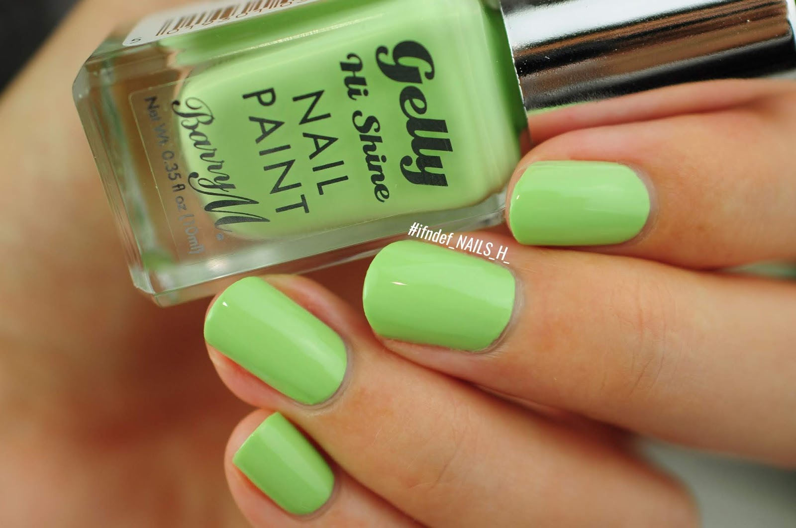 SWATCHES: Barry M Gelly Hi-Shine // Pistachio, Sour Candy, Acai ...