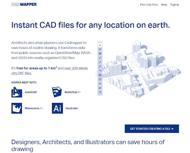 Anywhere in the world in Autocad or Sketchup format