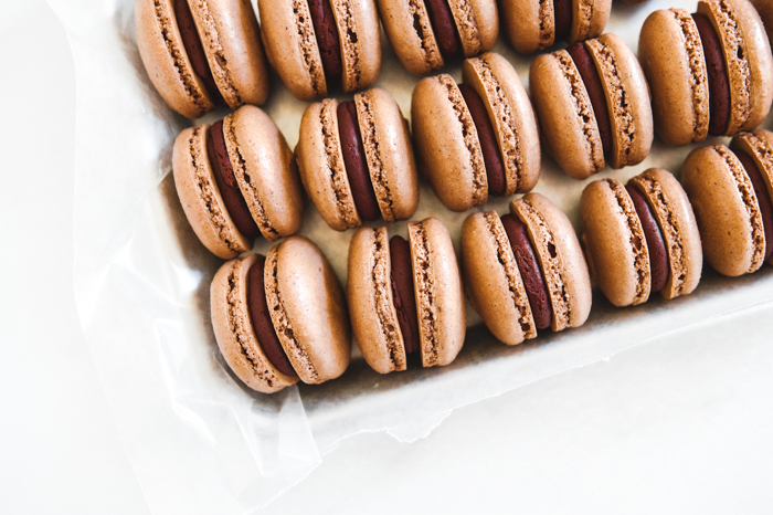 Mexican Chocolate Macarons