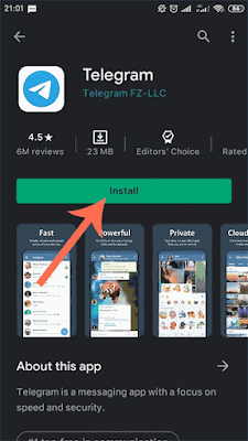 Cara Memasang Dan Membuat Akun Telegram Di Android/iOS