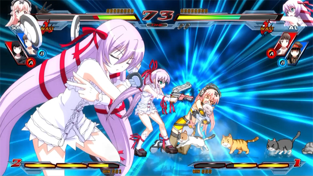 Nitroplus Blasterz Heroines Infinite Duel PC game review