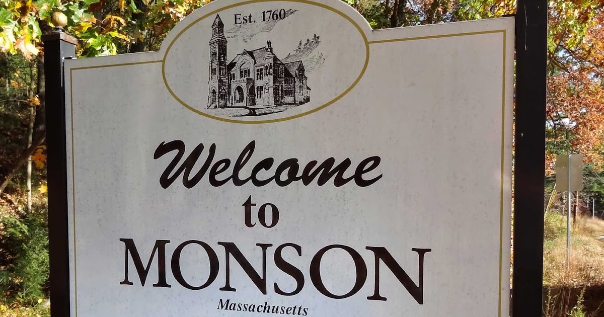 Geographically Yours Monson, Massachusetts