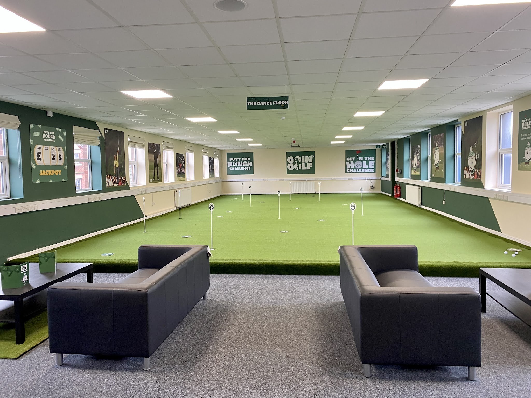 Playdays and Runways Visiting Goin Golf, Stoke on Trent