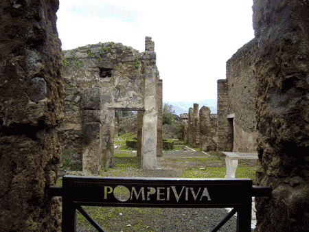 Excavaciones de Pompeya