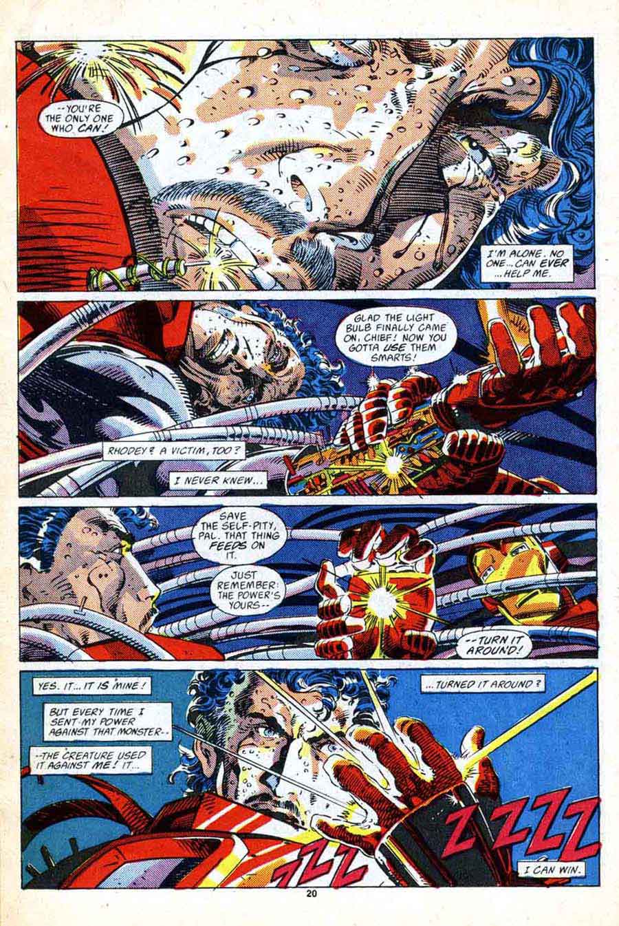 Iron Man v1 #232 marvel comic book page art by Barry Windsor Smith