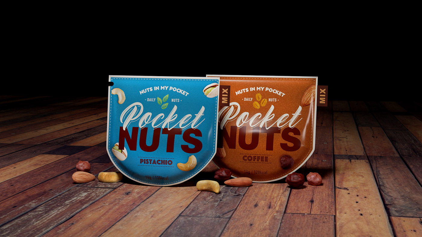 Pocket Nuts Packaging Of The World