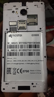 MICROMAX Q3555 PAC Flash File Death Phone Hang Logo LCD Blank Virus Clean Recovery Done ! This File Not Free Sell Only !!