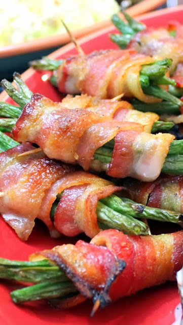 52 Ways to Cook: Candy Bacon Wrapped Green Bean Bundles - Grilling Time ...