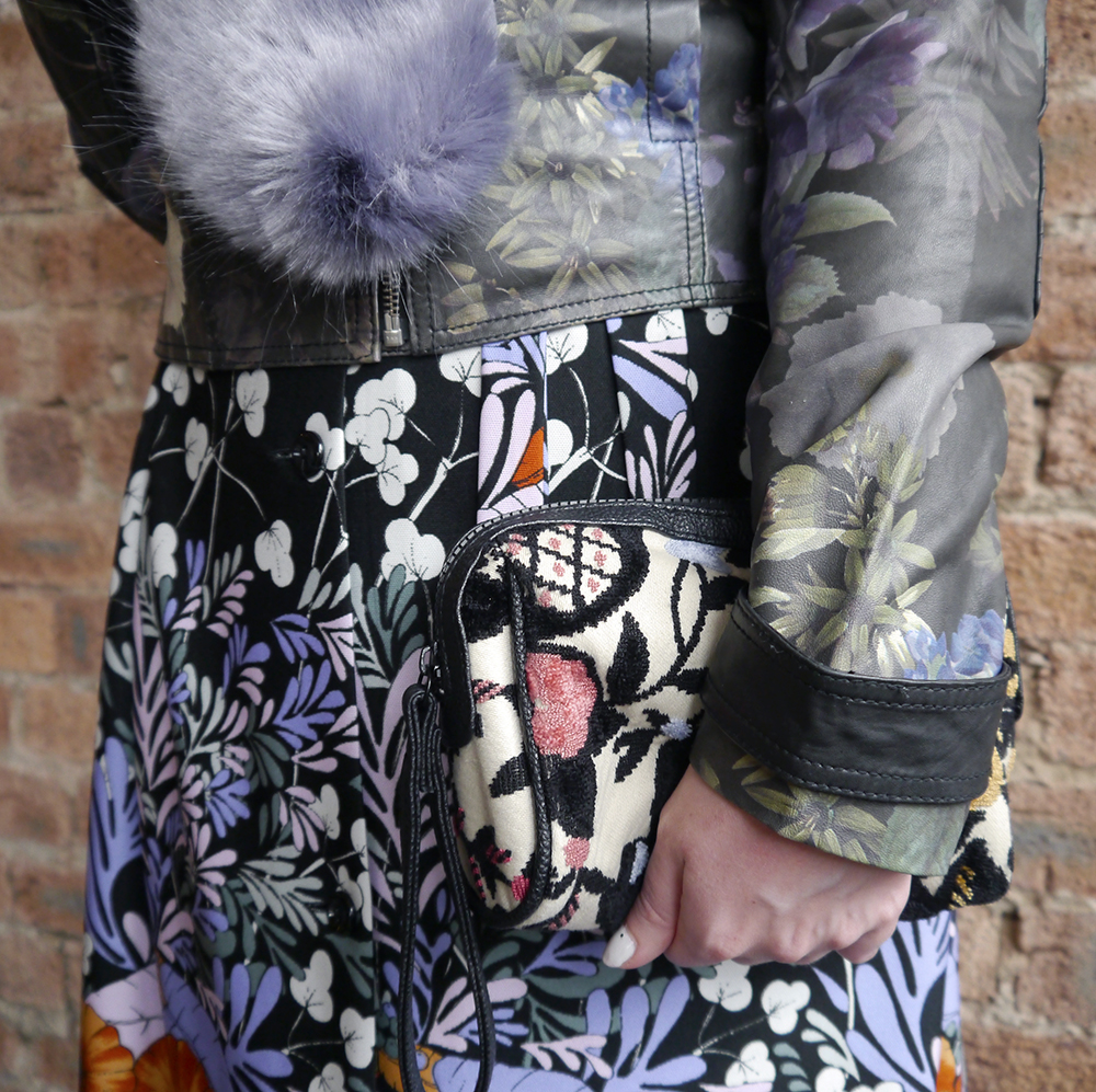 Clashing 70s floral fashion prints inspired by Gucci AW 16 at Milan Fashion Week