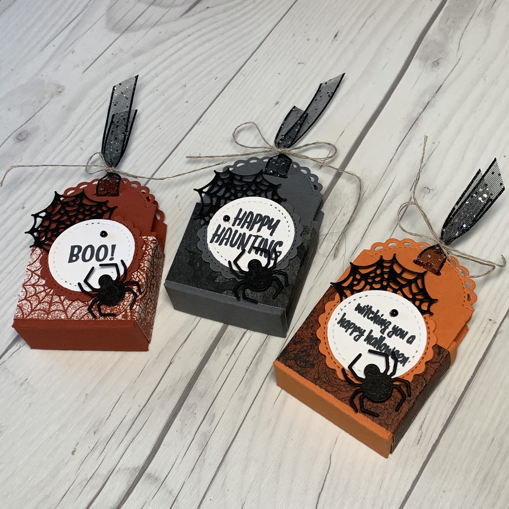 Little Treat Box Dies for fun Halloween Treat Packaging | Stamped Sophisticates