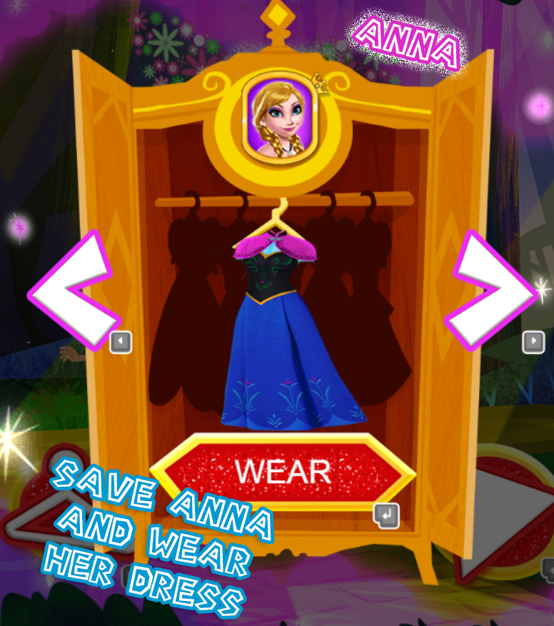 Save the Princess Running Dress up Game