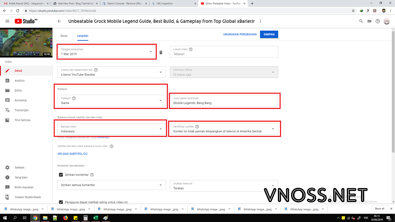 Cara Meningkatkan Viewers Youtube dengan Memaksimalkan Setelan Lanjutan 6 Cara Meningkatkan Viewers dengan Setelan Lanjutan Video 4