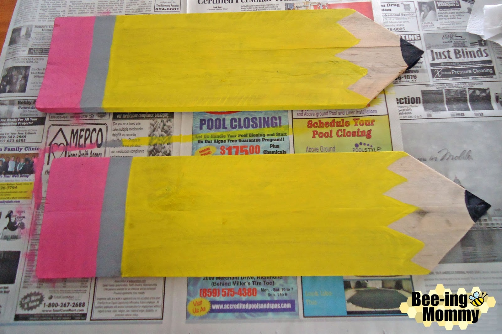 Pencil Door Hanger For Teachers