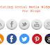 Ultimate Rotating Social Media Icons for Blogger Blogs
