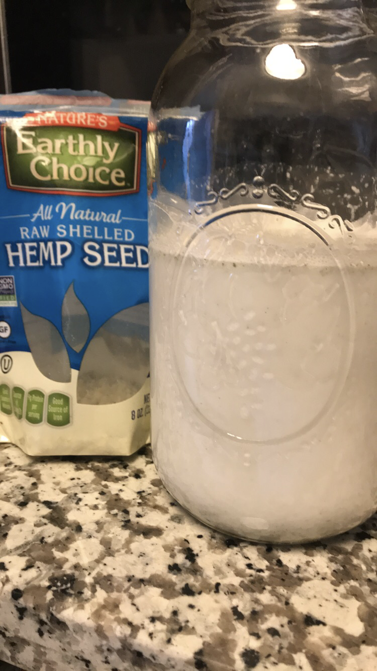 Traveling and Eating with Gee Homemade Alkaline Electric Hemp Milk (Mylk)