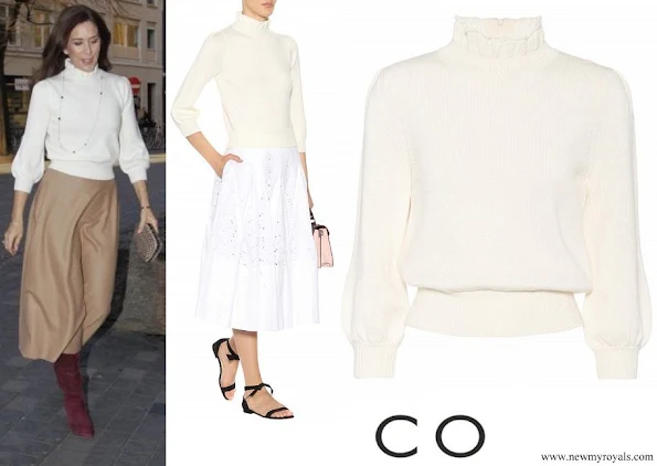 Crown Princess Mary wore CO Essential wool sweater