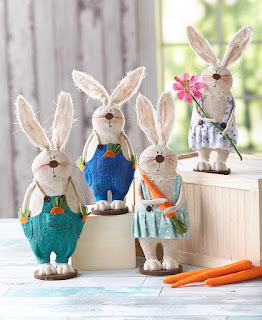 The Lakeside Collection Easter Bunny Shelf Sitters 