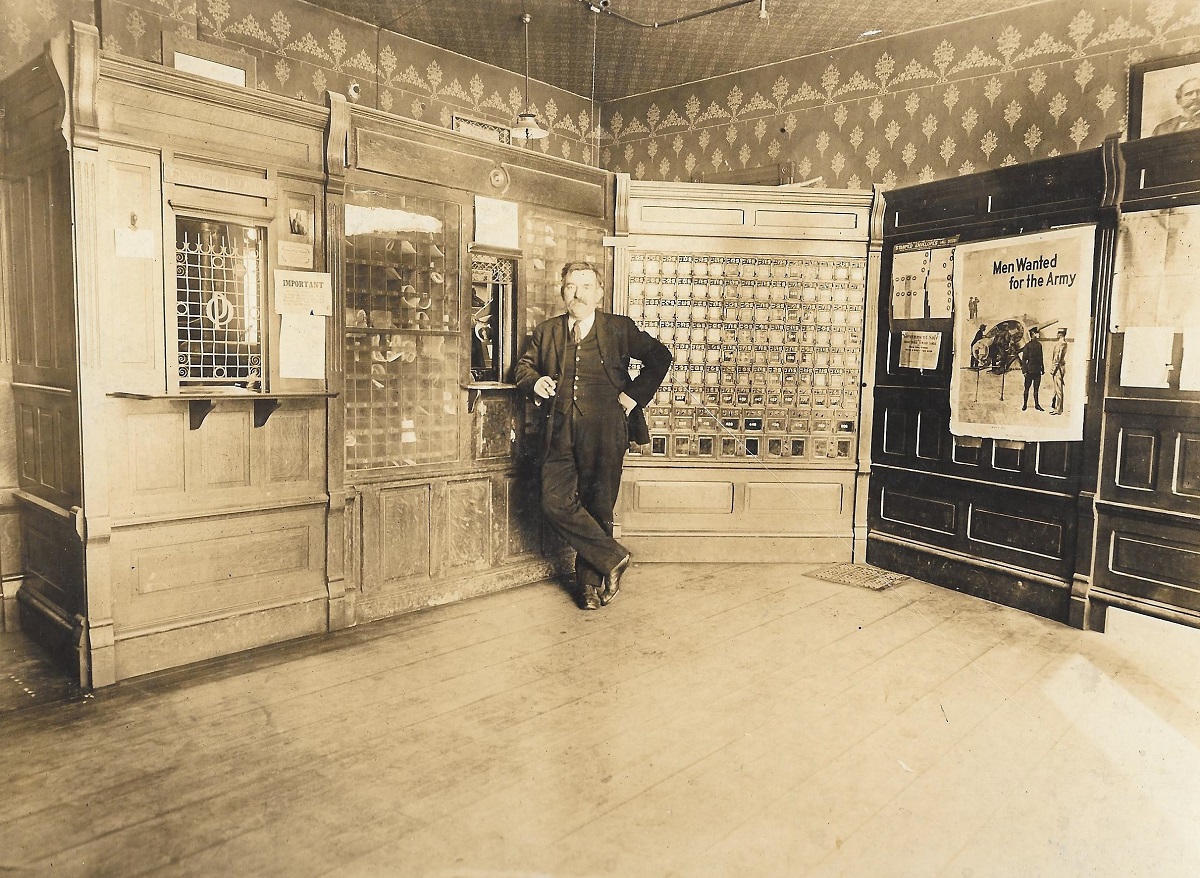 The Lucas Countyan Albert F. Jenkins and Russell's post office
