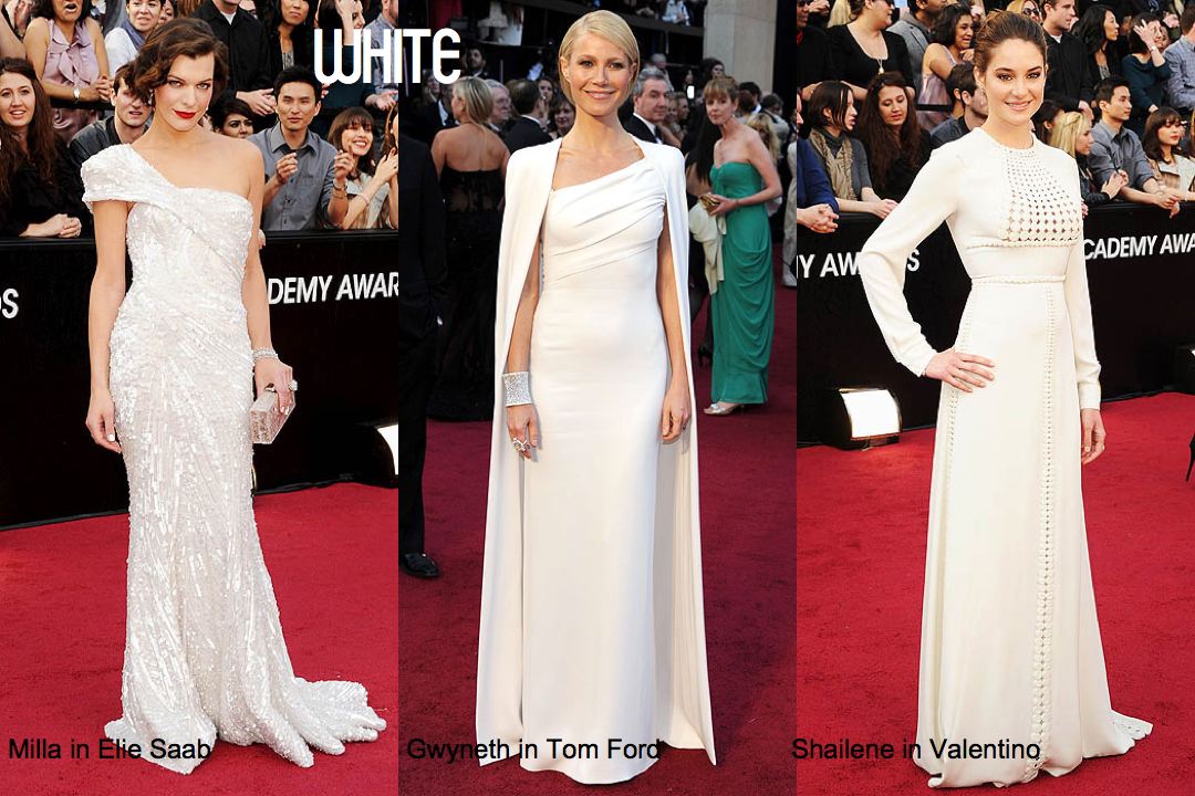 Oscar Fashion 2012 THE STYLE MATRIX