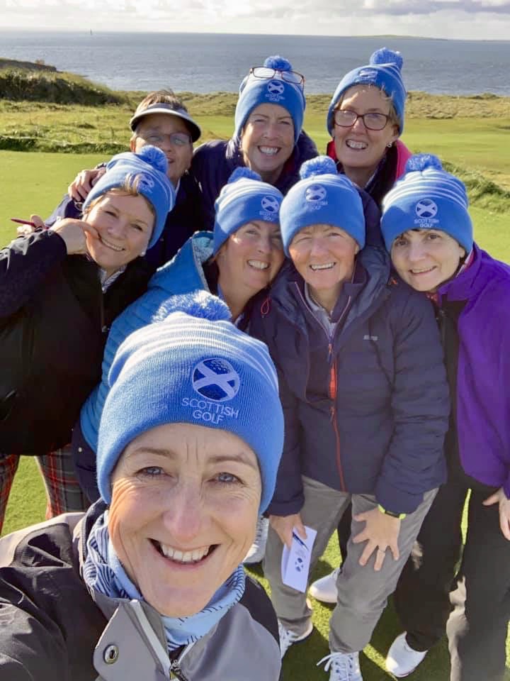 Carol Fell Golf Senior Women's Home Internationals Scotland v