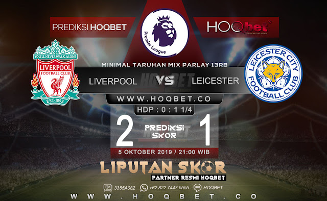 Prediksi Liverpool vs Leicester City 5 Oktober 2019 https://www.liputanskor.com/