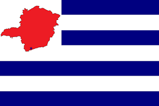 Bandeira de Delfim Moreira MG