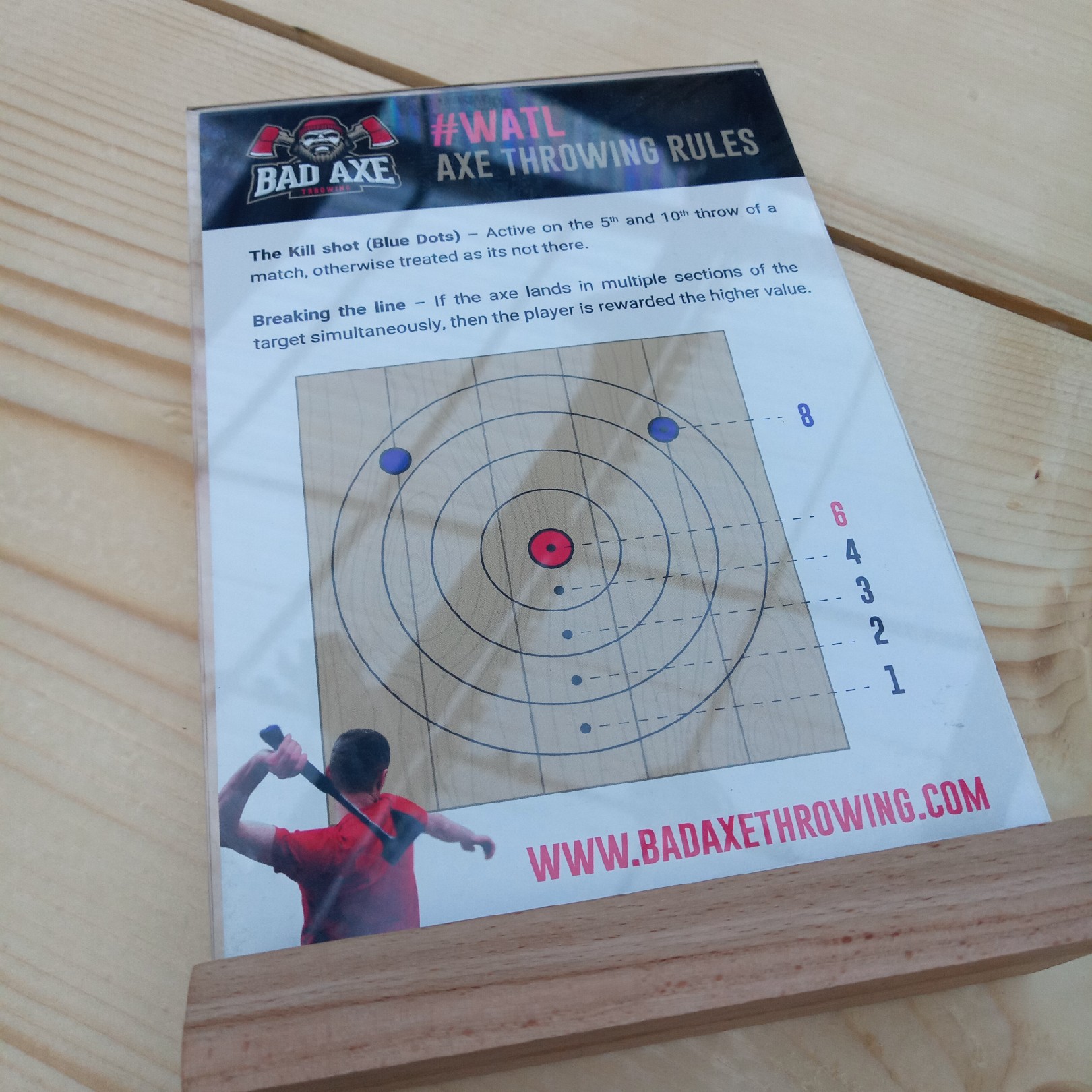 Supersupergirl's Food Reviews [Bad Axe Throwing] New Axe throwing