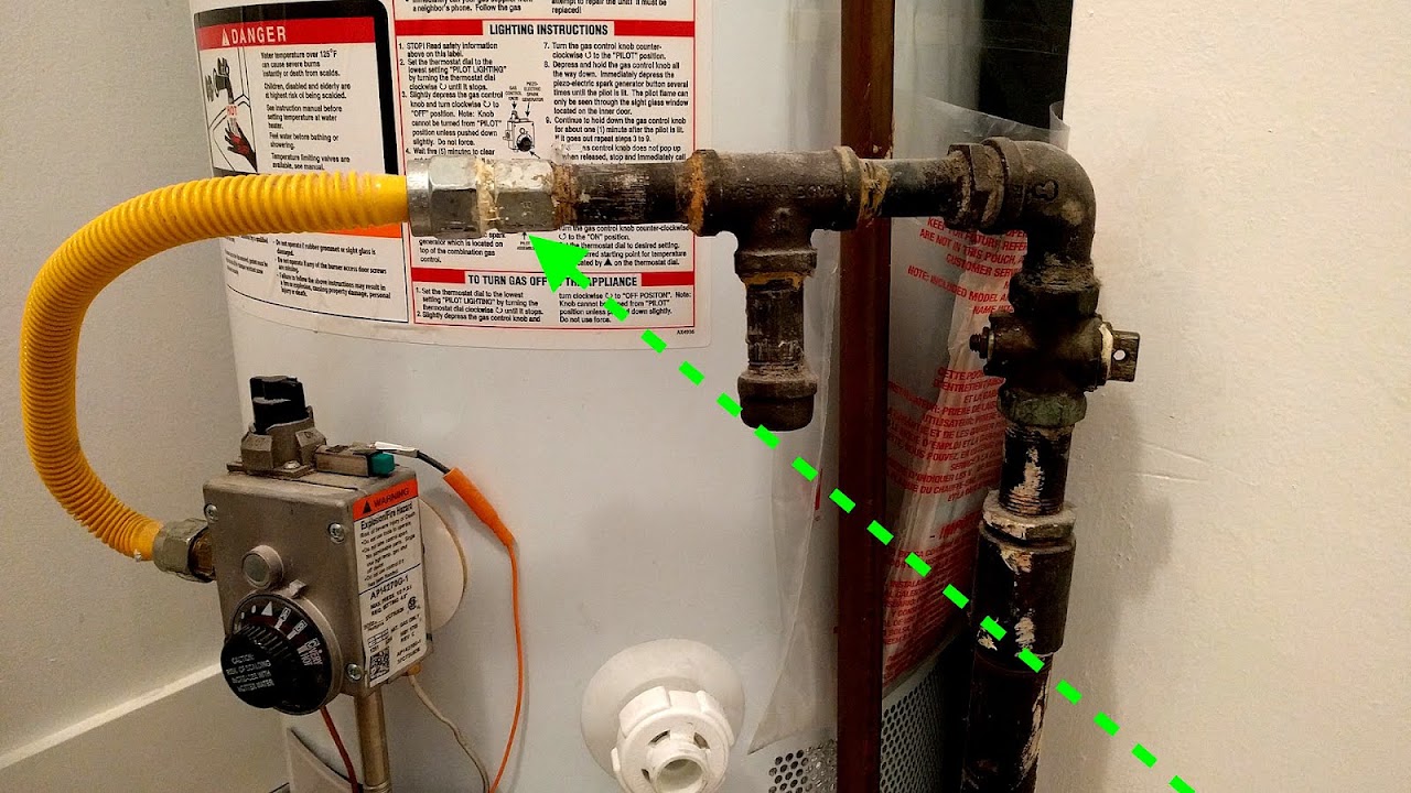 Dryer Gas Connection