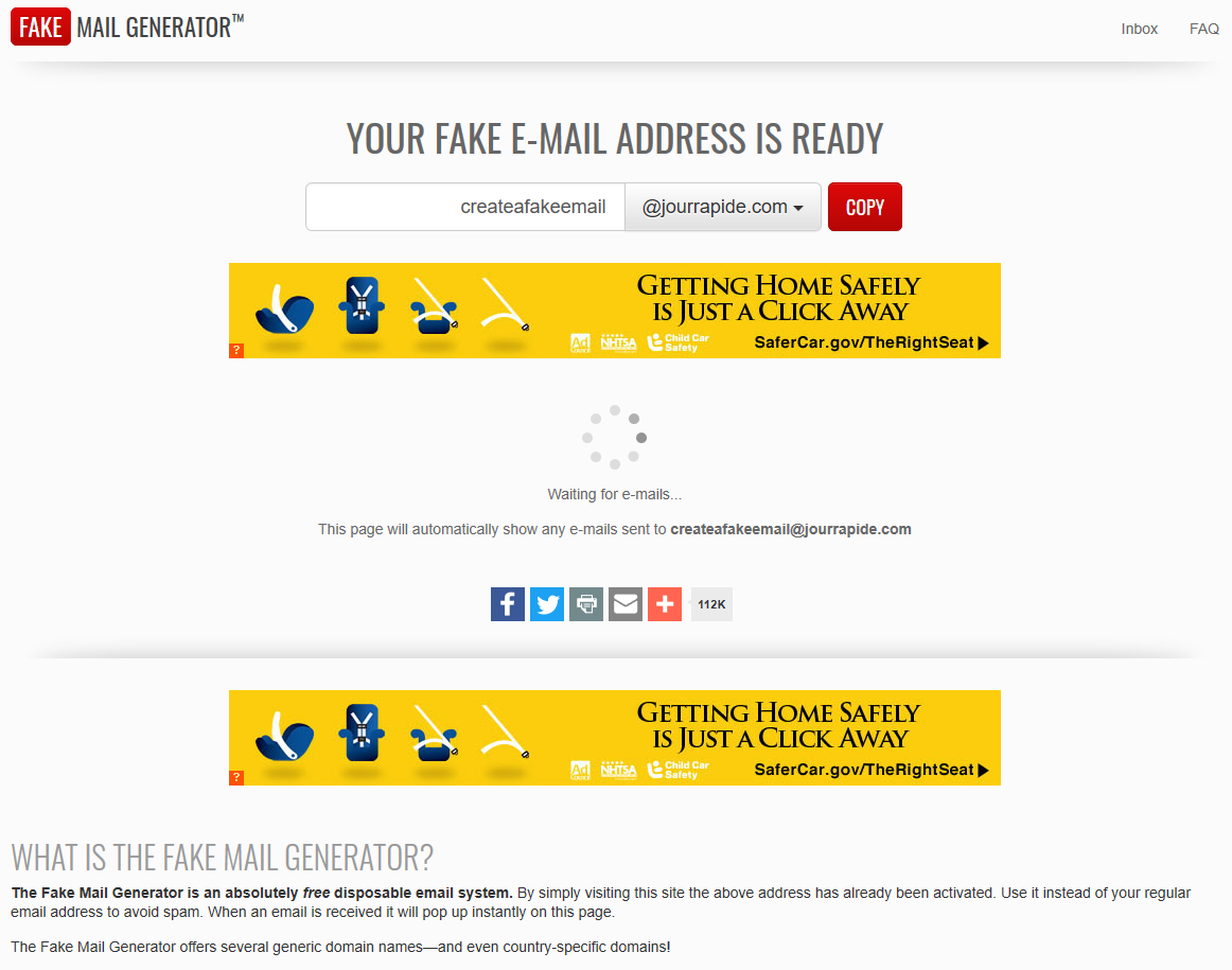 Create unlimited accounts 50GB storage on mega.nz with fake email