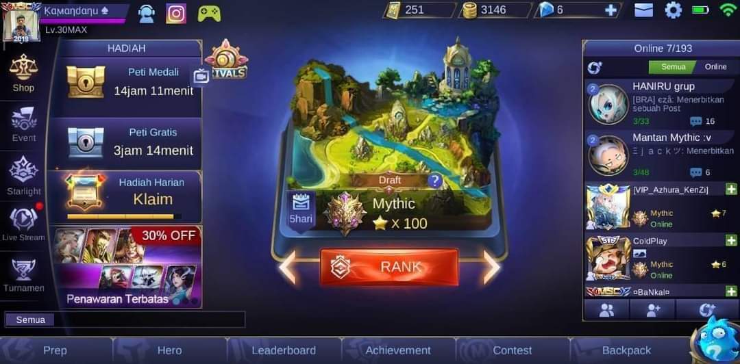 Tips Dan Trick Solo Rank Mobile Legend Terbaru September 2020