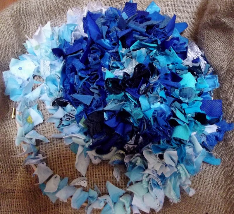 Delicate Stitches: The Sea: Rag Rug